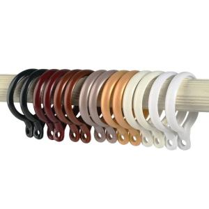 20ชิ้น MOUSSE สง่างาม พิดเสียง สีทึบทึบ และม่านตกแต่งผ้า หนาขึ้น หัวเข็ม ขัดห่วงแขวน คลิปตะขอโรมัน โดยอุปกรณ์เสริมผ้าม่าน ห่วงผ้า