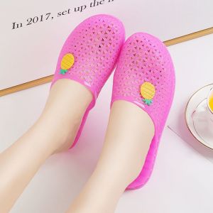 Free Shipping Crystal Shoe Princess WomenS Student Versatile Outdoor Beach Bathroom Non-Slip Wear-Resistant Summer Beach Sandals