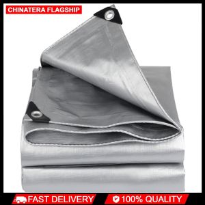 Extra Thick Tarps with Grommets and Reinforced Edges Multipurpose Outdoor Tarpaulin for Camping Patio Tent Boat