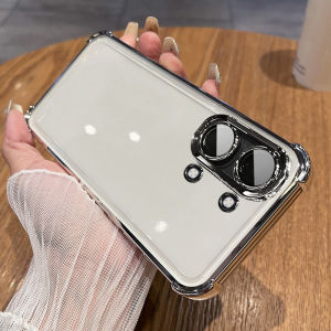 Colour Clear Casing For Xiaomi Poco X8 Pro Max PocoX8 ProMax X 8 5G Electroplate TPU Phone Case Air bag Shockproof Casing Protection Anti-fall Soft Back Cover