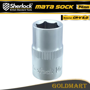 Kunci Shock 14 mm 6 PT Original Sherlock Mata Sok / Sock 1/2 inch