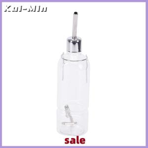 Kui-Min Little Pet Rat Water Drinking Bottle Hamster Rabbit Dispenser Cylindrical Feeder