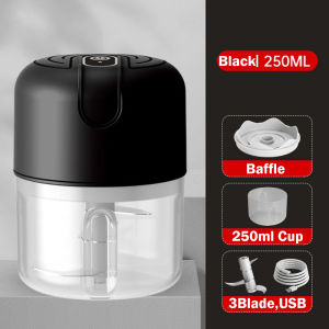 Mini Blender Garlic Chopper Electric Food Chopper Portable Blender Food Processor Meat Grinder Pengisar Serbaguna