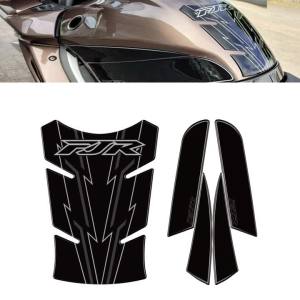 For YAMAHA FJR 1300 FJR 1300 2001-2021 Motorcycle 3D Gel Tank pad Protector Knee Tank Side Protectors Stickers Paint Protection