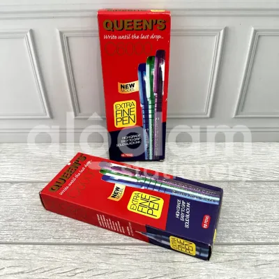 AlQolam SELUSIN ( 12 PCS ) Pulpen Faster Queens C6000 0.5 mm Pulpen Queen C6000 0.5mm