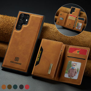For Samsung Galaxy S23 Ultra S23 Plus S20 S21 Ultra S21 S20 Plus S20 S21 FE 2 in 1 Detachable Card Pocket Magnetic Wallet Trifold Coin Purse Leather Phone Case For Samsung Galaxy S22 Ultra S22 Plus Note20 Ultra