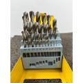 PREMIUM Mata Bor Besi Set 25pcs HSS 1mm - 13mm Mata bor besi bukan Nachi. 