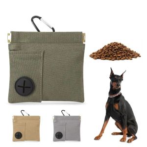 OUTOPEN Portable Design Pet Training Waist Bag Oil Resistance Large Capacity Pet Snack Container Easy To Clean ic Closure Pet Feeding Bag Outdoor Activities