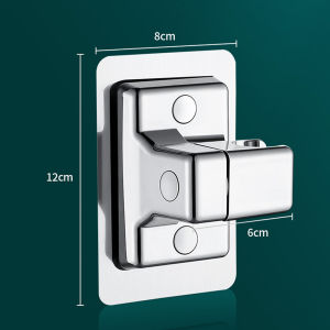 Feelife Shower Head Holder Adjustable Wall Mounted Shower Holder Self-Adhesive Showerhead Handheld Bracket Bathroom Accessories