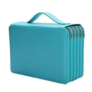 Multifunction Large Artists Pencil Case Large Capacity Pencil Holders 252 Compartments Zippered Pencil Organizers Bag