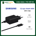 Củ Sạc Type C Samsung 45W (kèm cáp) - Hàng chính hãng, Mới 100%. 
