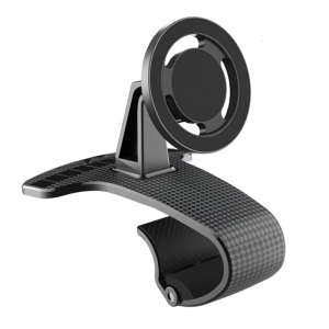 Car Magnetic Phone Stand with Number Plate Rotating Holder Clip On Dashboard Phone Holder for Phone 16 15 Phone Holder