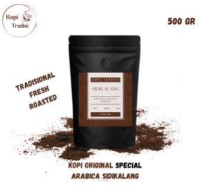Kopi Bubuk Original Special Arabica Sidikalang 500 gr | Kopi Hitam Kualitas Super
