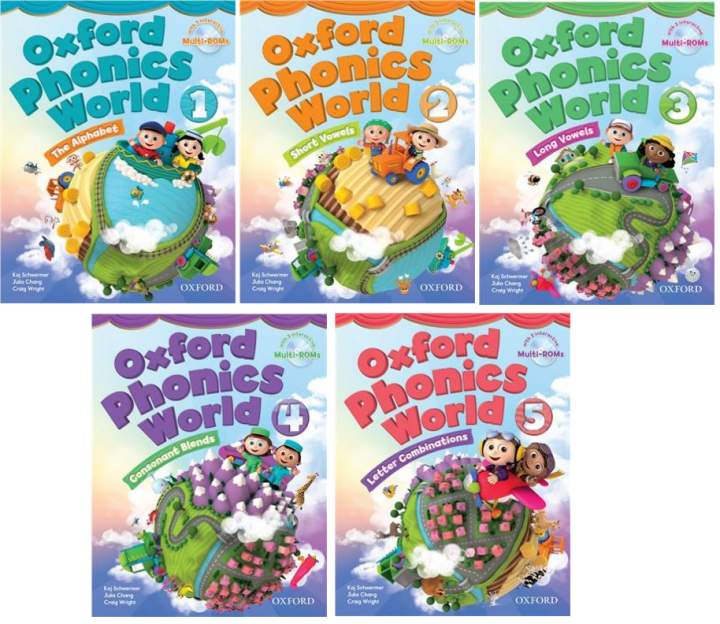 Oxford Phonics World 1 - 5 Student Book English Language Phonics