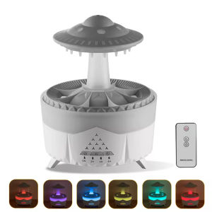 REMOTE LED Air Purifier Humidifier Essential Oil Diffuser Aroma Aromatherapy Color Lamp USB Cable Aroma Diffuser Home & Office Humidifier
