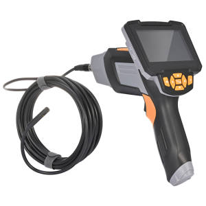 Dual Lens Industrial1080P HD Handheld With IP67 Waterproof Camera4.3 Inch LCD Screen 6 LED Lights32G TF Card | detector sensor | detector scanner 5ft to 10ft