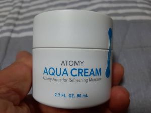 Kem dưỡng ẩm và làm trắng da chứa dinh dưỡng cao chậm lão hóa và ngăn dị ứng da 80ml - Atomy Aqua Cream애터미 아쿠아 수분크림 - Атоми Аква Крем