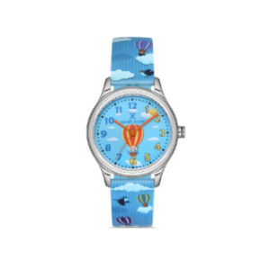 Daniel Klein Kids Analog Blue Silicone Watch DK.1.13182-5