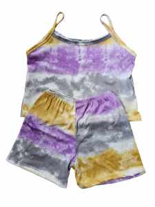 Raven Terno Spaghetti Strap & Shorts for Girls (1-3 yrs old) Daily Wear Terno for Kids