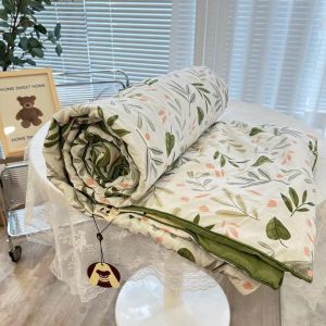 Chăn cotton đũi trần bông xơ đậu nành kích thước 2mx2m3 nhập khẩu Mền hè đũi cotton chất liệu mềm mại thoáng mát