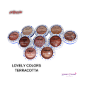 TERRACOTTA EYESHADOW LOVELY COLORS. 