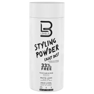L3 Level 3 Light Hold Styling Powder Matte Finish for Men 30 g Hair texture powder hair powder for men adds volume lightweight non-greasy feel buildable light hold