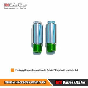 Peninggi Shock Depan Satria Fu Injeksi 7 cm Sambungan Shock Menambah Tinggi 4 cm Satu Set