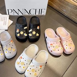 2025 New EVA Cute Clogs For Men Summer Thick-Soled Non-Slip CoupleS Outdoor Slippers For Women