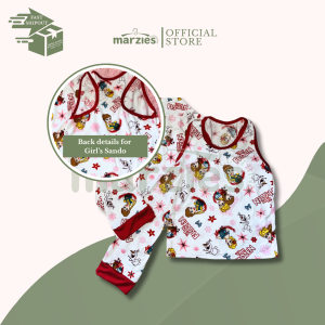 3 PCS KIDS SANDO JOGGER PAJAMA TERNO ASSORTED SLEEPWEAR FOR BOYS AND GIRLS