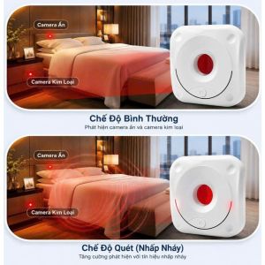 Thiết Bị Phát Hiện Camera Ẩn Mini Type-C | Máy Dò Camera Quay Lén Camera Hồng Ngoại Camera Lỗ Kim