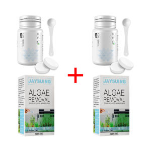 Jaysuing chất tẩy rêu hồ cá chất tẩy tảo algaecide chất tẩy ao bể bể dụng cụ làm sạch algaecide hồ cá chất tẩy rêu hiệu quả cao chất đuổi tảo đại lý làm giảm và kiểm soát sự tồn tại của tảo loại bỏ tảo cho nước vườn & ao