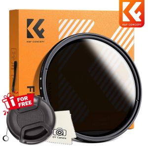 K&F Concept Variable ND Filter 67mm 58mm 82mm ND2 ND400 9 Stops Neutral Density Filter ND2-400 37-49mm 52mm 55mm 77mm 62mm 72mm