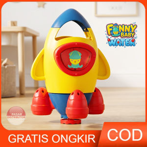 Mainan Anak FUNNY BABY WATER TOY SMN357 Mainan Mandi Anak Space Roket