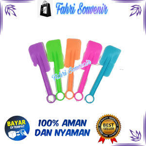 TERMURAH 100 PCS Souvenir Pernikahan Nikah Solet Sodet Spatula Polesan Cabe