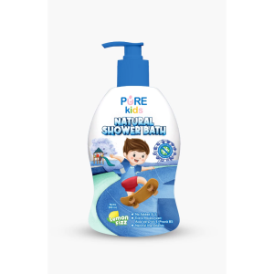 Pure Kids Purekids Natural Shower Bath (300ml/100ml) - Sabun Mandi Anak tanpa SLS