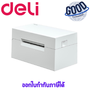 Deli ( รุ่น 760DW ) เครื่องพิมพ์สติ๊กเกอร์ ฉลากสินค้า บาร์โค้ด Thermal  สีขาว