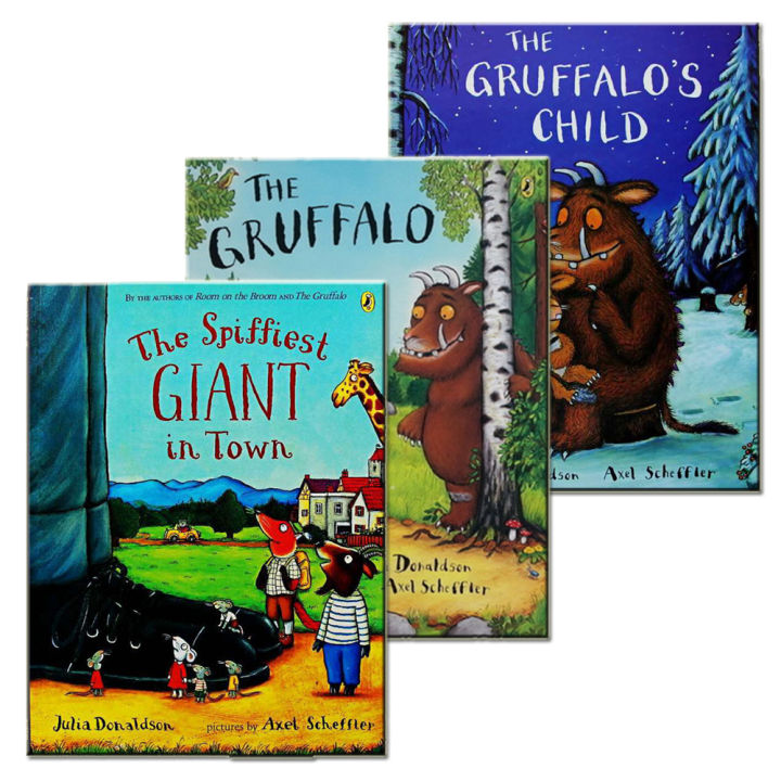 1 Book The Gruffalo's Child / The Gruffalo / The Spiffiest Giant in ...