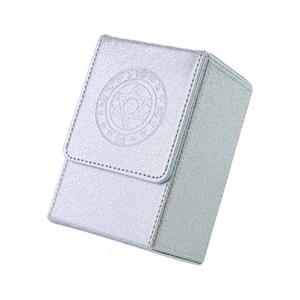 กล่องแม่เหล็กทำนายหรูหรากล่องหนังพียูความจุสูงป้องกันการสิ้นสุดที่เป็นแบบอย่างสำหรับการจัดเก็บข้อมูลหลายชั้น