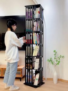 💗Ready Stock💗Rotary Display Cabinet Storage Cabinet Multifunctional Storage Shelf Multilayer Storage Rack