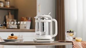 Ke Listrik Multifungsi Ceool untuk Kesehatan Persiapan Teh Khusus untuk Kantor Lapisan Ganda Anti-Bakar