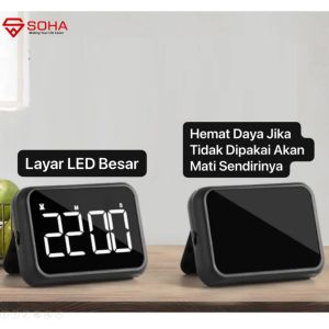 JD-12 Digital Timer Masak Count Down Alarm Hitung Mundur Clock Stopwatch Kitchen Digital Timer