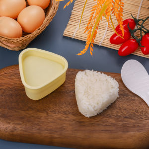 [Same Day Ship] 2PCS DIY Sushi Mold Onigiri Rice Ball Food Press Triangular Sushi Maker Mold Japanese Home Kitchen Bento Accessories Tools