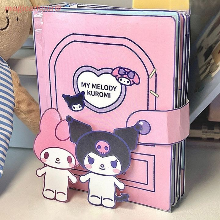 magicalhour Quiet Book Sanrio Doudou Book Educational Homemade Kuromi ...