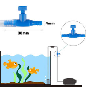 OTA วาล์วปรับลม ข้อต่อ ตัวปรับลม ข้อต่อสายอ๊อกซิเจนตู้ปลา ข้อต่อตู้ปลา ขนาด 4 มิล สำหรับเชื่อมต่อสายออกซิเจน