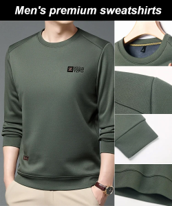 Fashionable Pullover Fleece Sweatshirt Warm Comfortable And QuickDrying