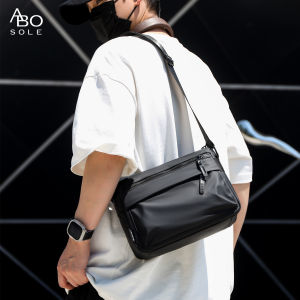 ABOSOLE Mens Shoulder Bag Fashion Messenger Bag Travel Bag Business Bag Large Capacity Cross Body Bag Waterproof Lightweight Casual Bag Leisure Sport Street Bag for College Student