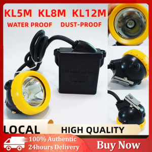 【FAST Delivery】KL5M KL8M KL12M Miners Lamp Lithium Battery Headlamp Explosion-proof Waterproof Bright Headlight Wisdom Flashlight