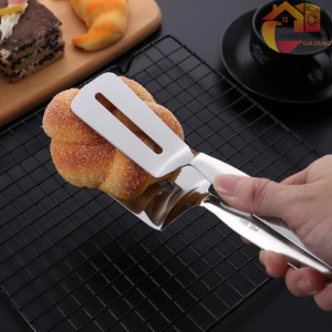 Kẹp xẻng thức ăn inox kẹp gắp đồ ăn đa năng bằng thép không gỉ tiện lợi cho nhà bếp và tiệc nướng