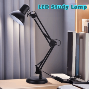 CIRCUIT Metal  LED Lamp Long Arm E27 Night Light Practical Flexible Reading Lamp for Home