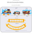 TRAIN PLAY SET CHARACTER BATTERY OPERATED. 